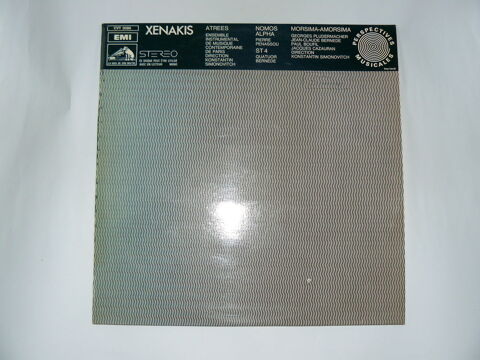 LP Iannis XENAKIS : Atres -  La voix de son matre CVT 2086 25 Argenteuil (95)