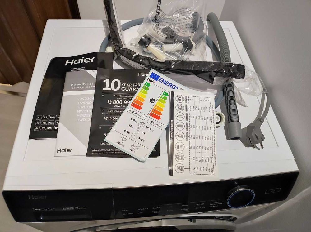 Lave linge s&eacute;chant HAIER Electrom�nager