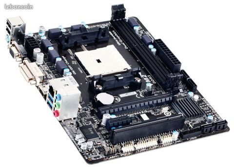 Carte mre GIGABYTE GA-F2A75M-HD2 et A4 4000 0 Varades (44)