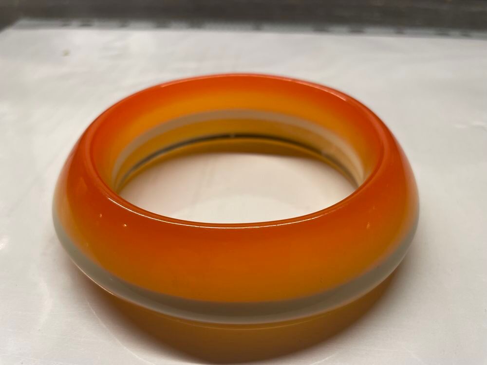 bracelet r&eacute;sine orange multicolore ANTIGONA Bijoux et montres