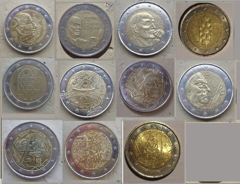 Pi�ces 2 euros comm�moratives 3 Balma (31)