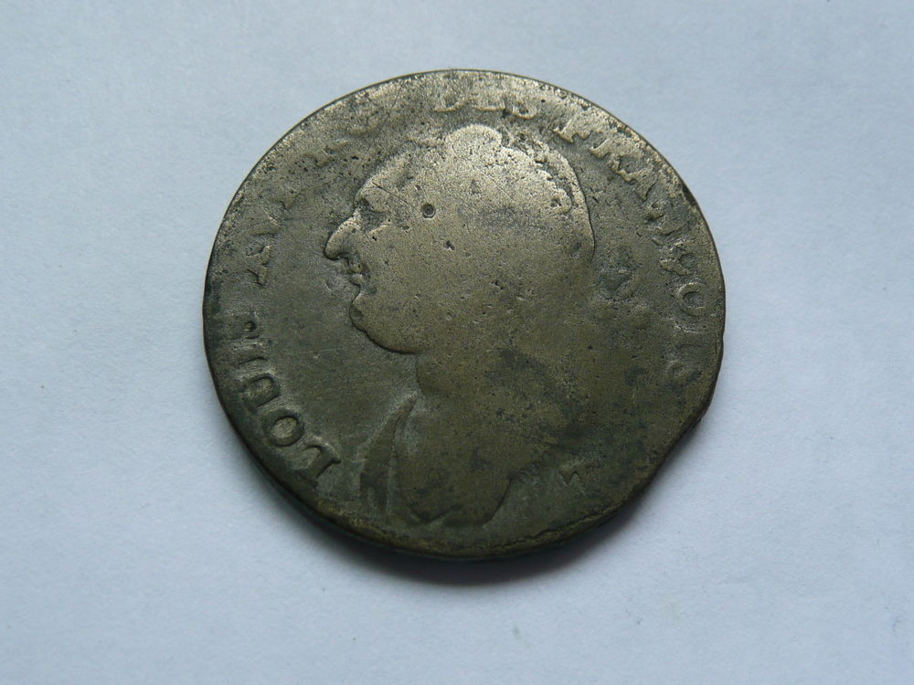 Pi&egrave;ce Louis XVI 1792 12D atelier T 