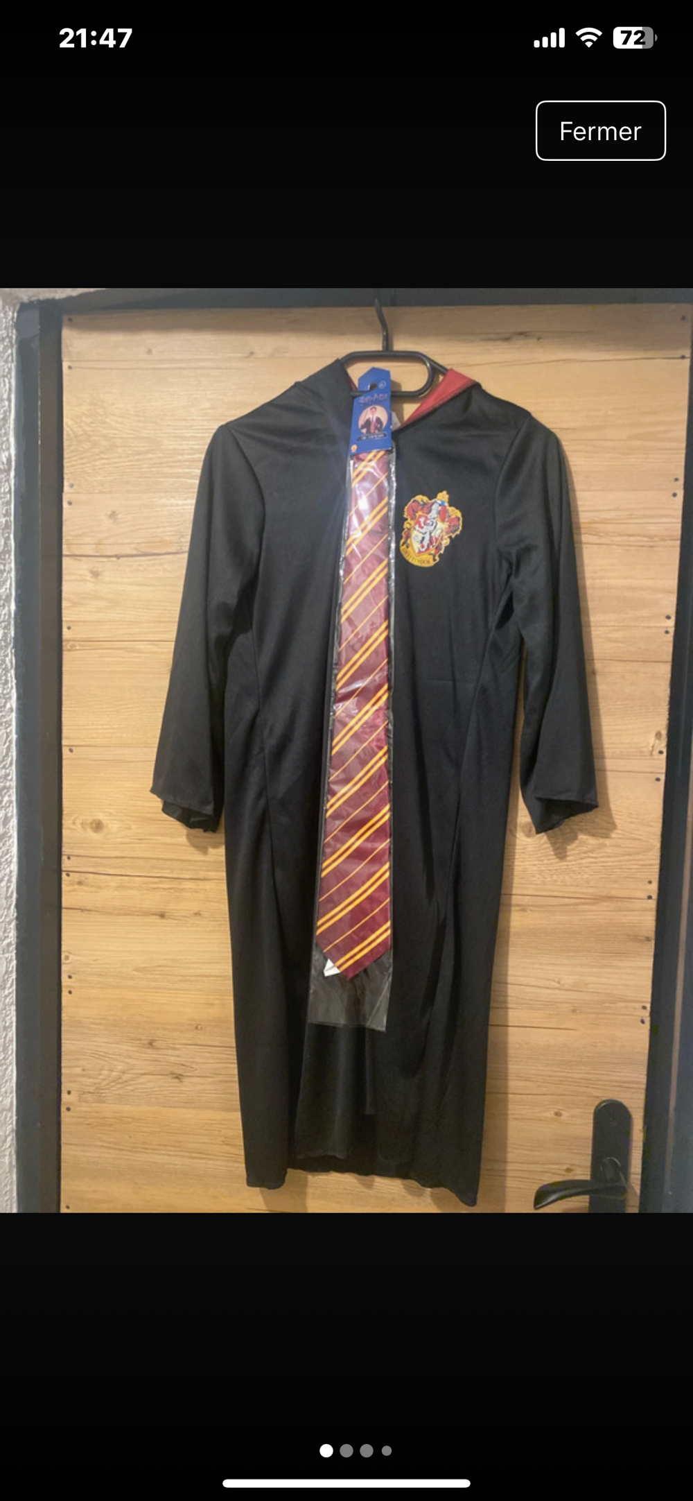 D&eacute;guisement Harry potter+cape Harry potter Vêtements enfants