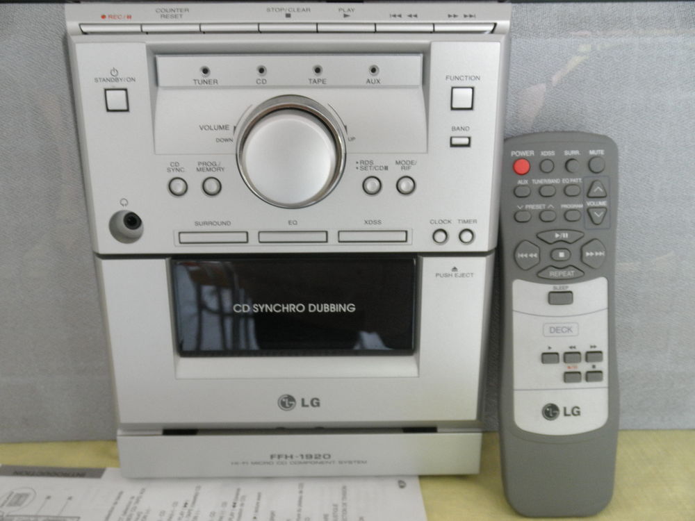 Mini cha&icirc;ne audio compacte LG Audio et hifi