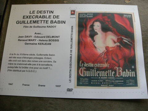 Film :   Le destin execrable de Guillemette Babin   35 Saint-Médard-en-Jalles (33)