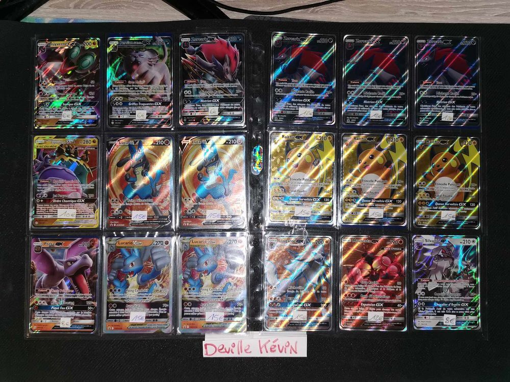 6.Cartes Pok&eacute;mon Alternative, V, Ex, Full Art, Ultra Rare Jeux / jouets