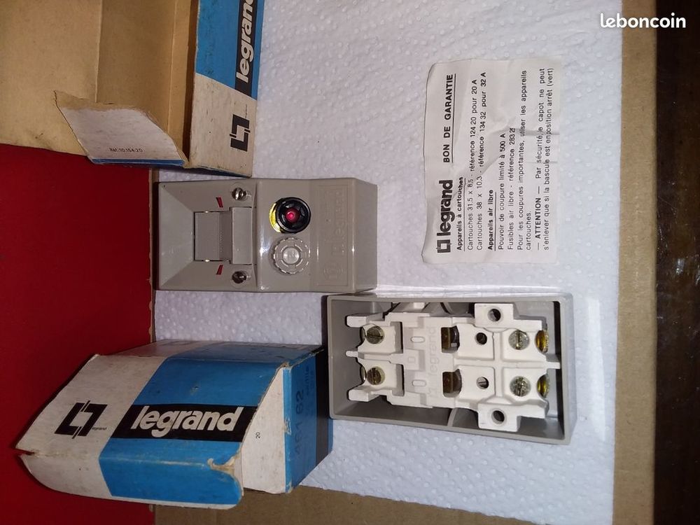 INTERRUPTEUR PAC Legrand 20A Bricolage