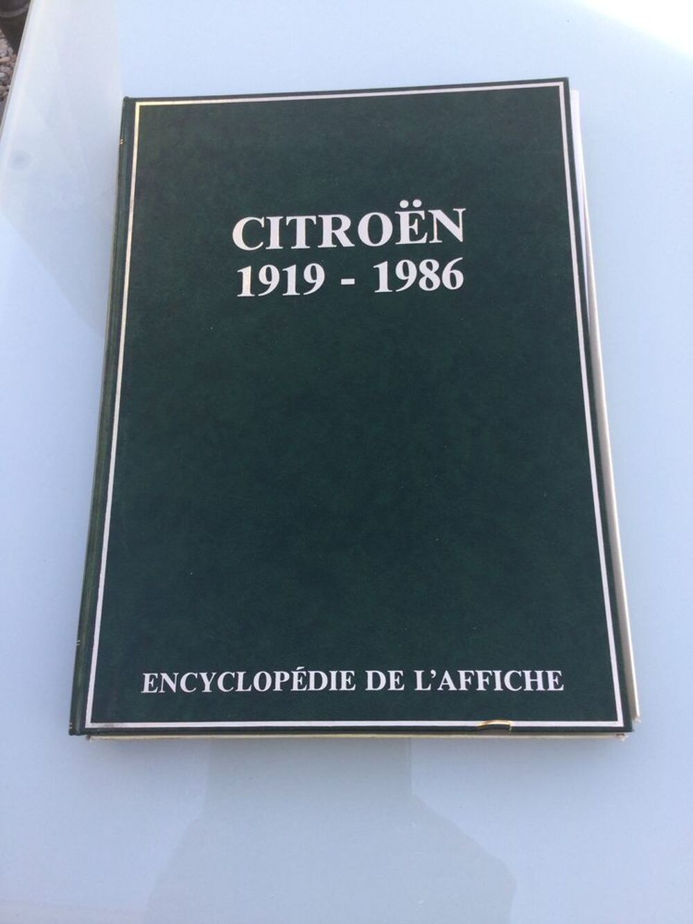 Encyclop&eacute;die de l'affiche Citroen 1919-1986 Livres et BD