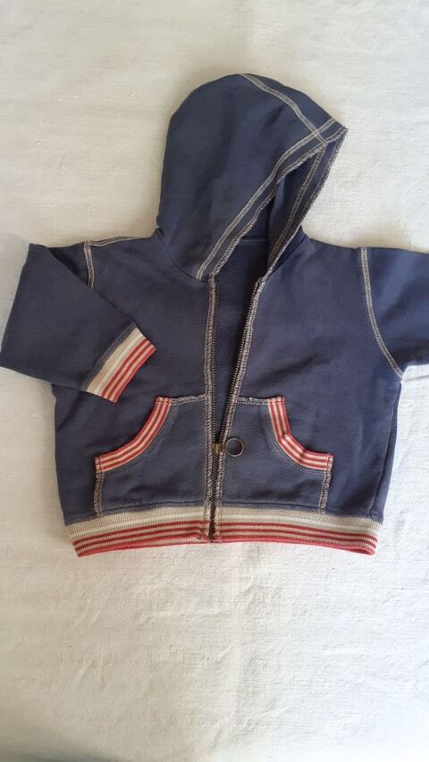 Veste à capuche garçon 12 mois 4 Grisolles (82)