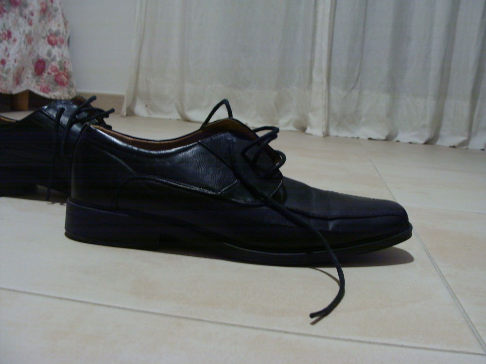 Mocassins noirs cuir homme Chaussures