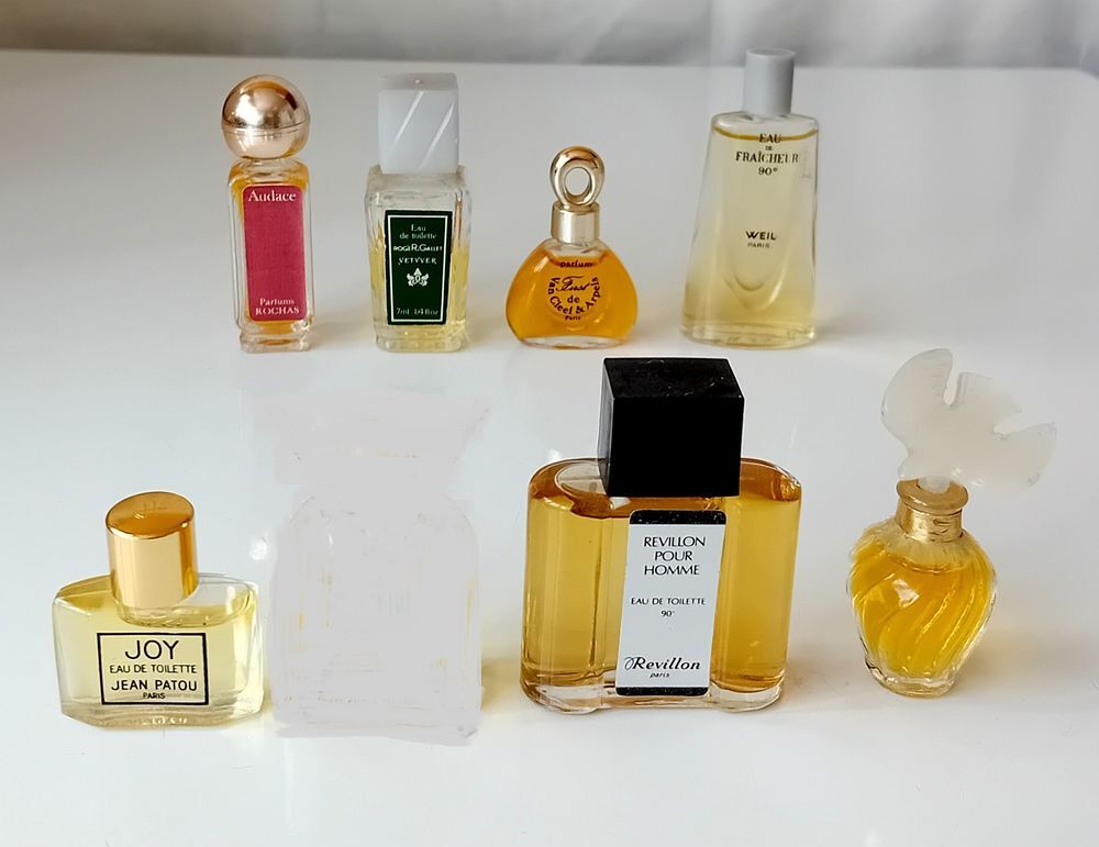 Miniatures de parfum &agrave; 3,50  
