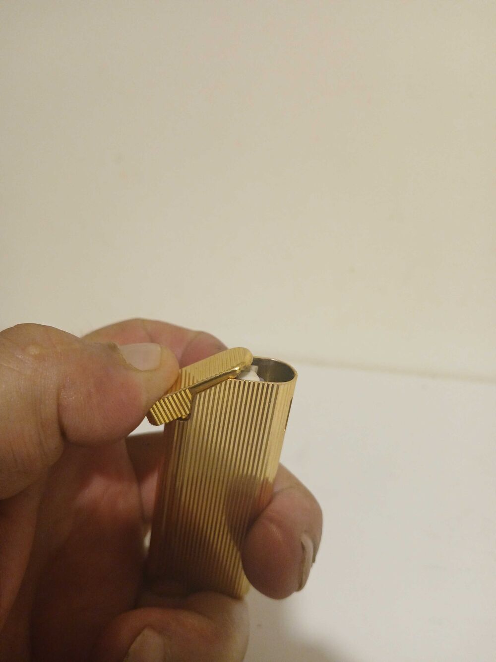briquet plaque or 