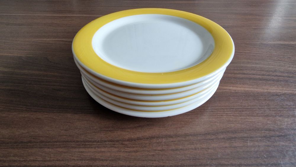 6 assiettes dessert QUADRIFOGLIO Italie Cuisine