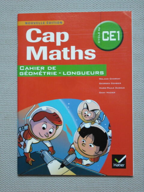 livre Cap Maths CE1
cahier de g�om�trie - longueurs 4 Cramont (80)
