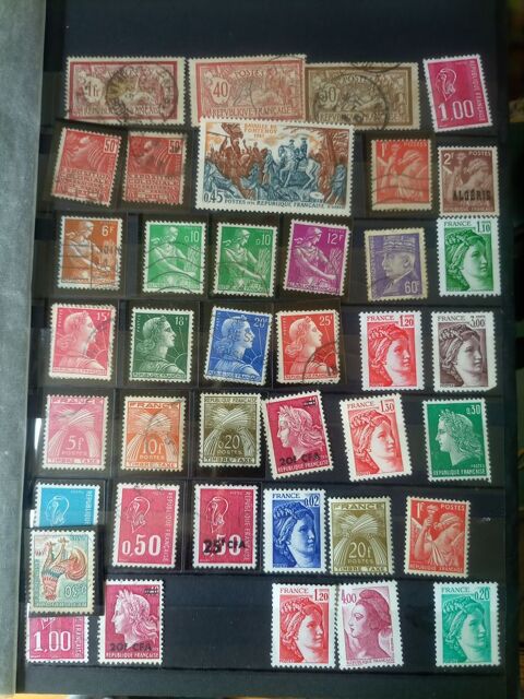 TIMBRES POSTE ANCIENS Toulon (83)