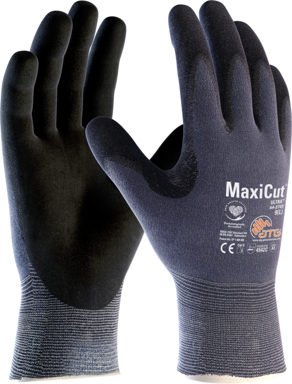 Par lot de 10 paire de gants de travail ATG MaxiCut Ultra 44-3745 taille 6/8/9/10/11 Bricolage