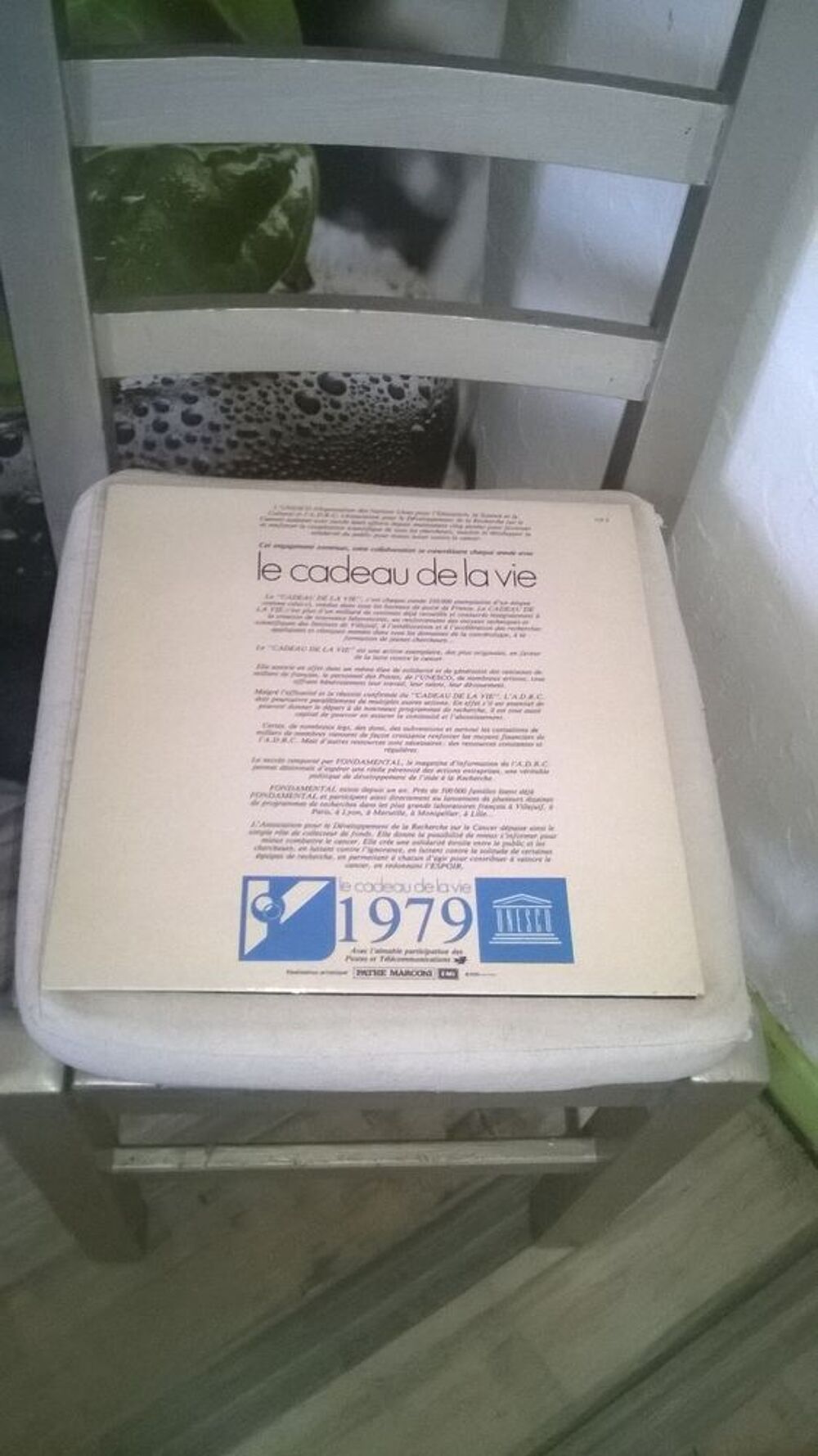 Vinyle Le Cadeau De La Vie
1979
Excellent etat
&Ccedil;a Commenc CD et vinyles