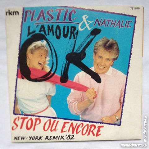 45 tours Plastic Bertrand et Nathalie 1 Achenheim (67)