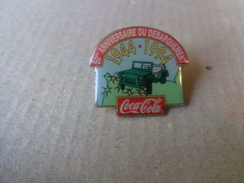Pin's Coca Cola  50me Anniversaire du Dbarquement  3 Fougres (35)