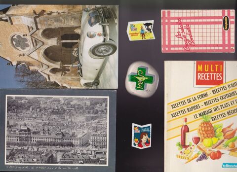 livres cuisine, cartes postales, caillou Pharmacie, magnets 3 Ervy-le-Châtel (10)