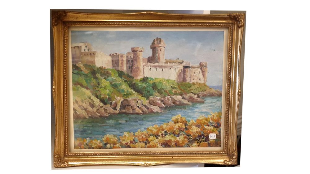 Peinture aquarelle Le Fort la Latte 