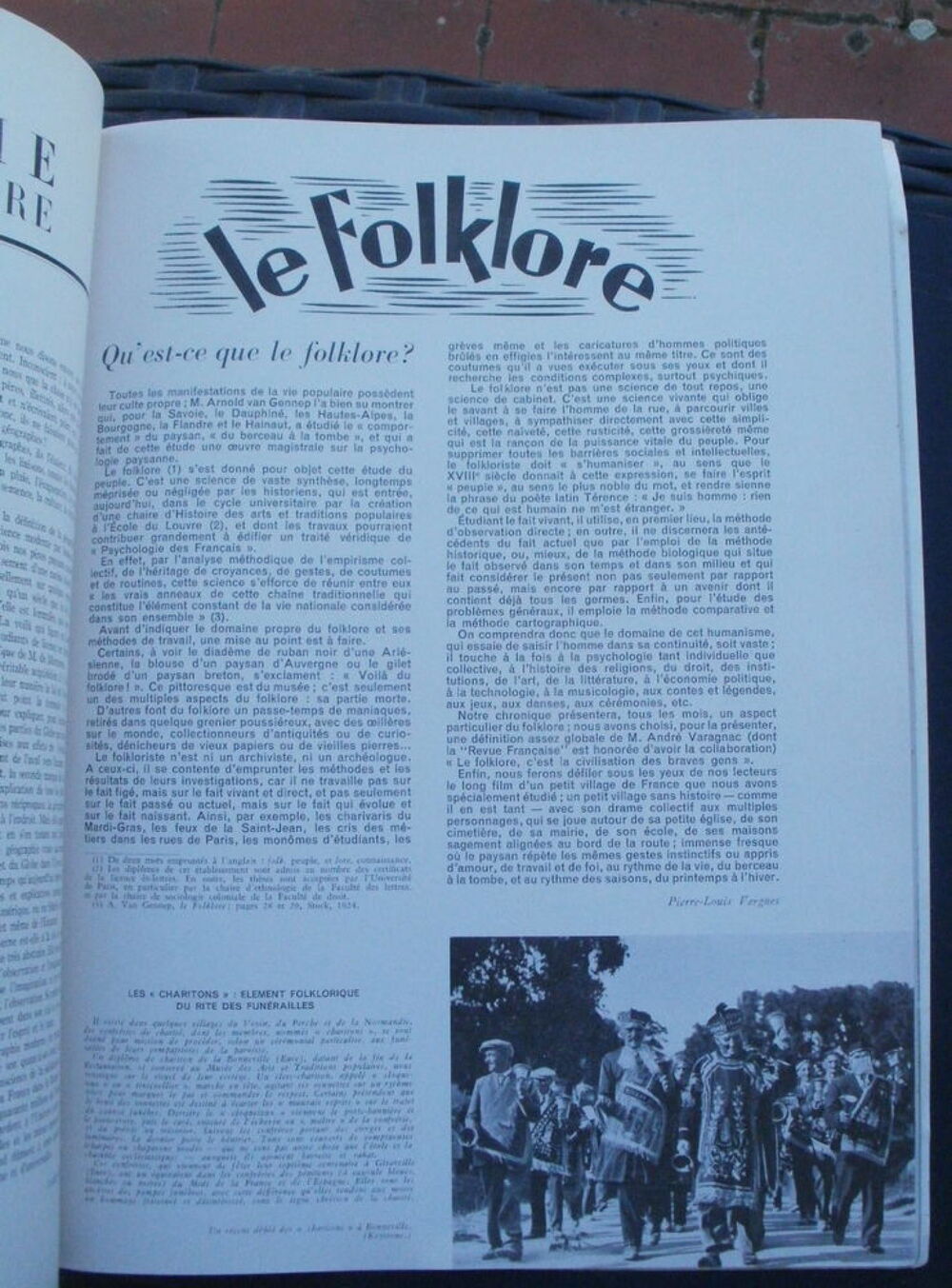LA REVUE FRAN&ccedil;AISE de L'ELITE No 1 - octobre 1947 Livres et BD