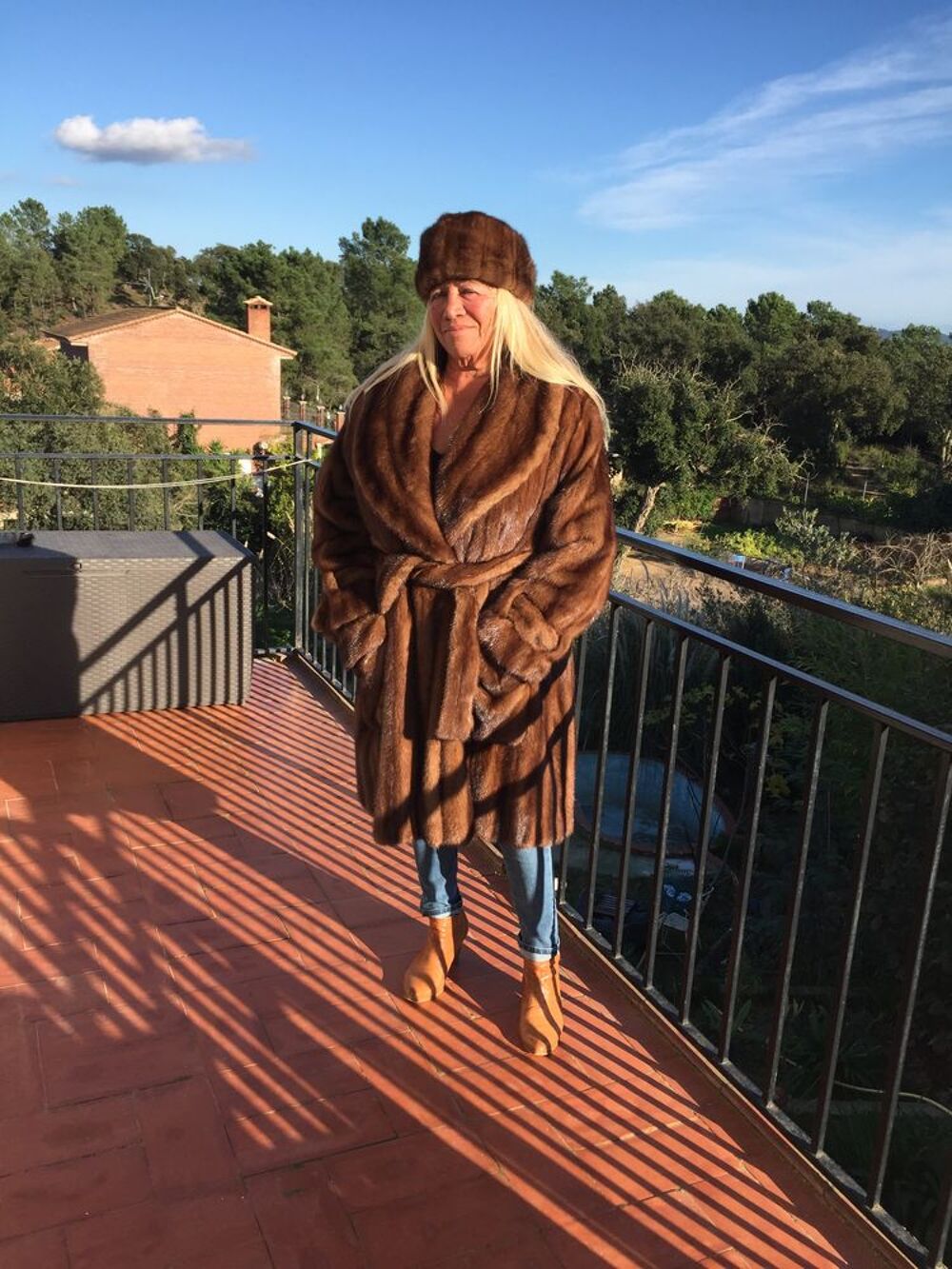Magnifique manteau de vison Vêtements