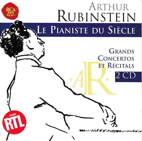 CD Arthur Rubinstein Le Pianiste Du Si�cle-Concertos R�cital 9 Antony (92)