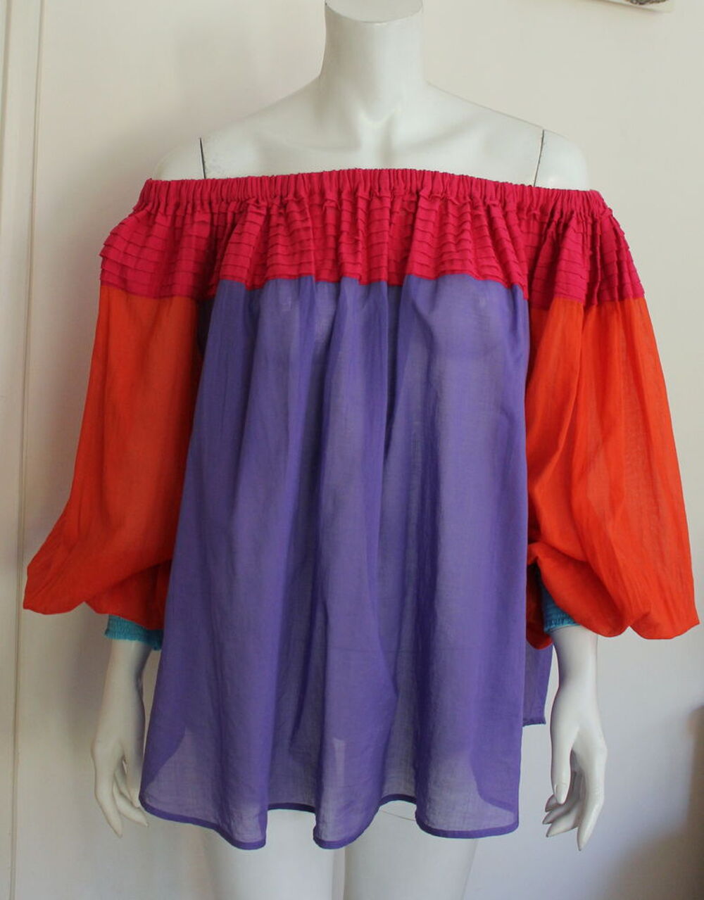 Blouse multicolore MIMI LIBERTE T.M Vtements