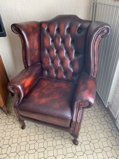 Canap + 2 fauteuils Chesterfield 1100 Vieux-Cond (59)