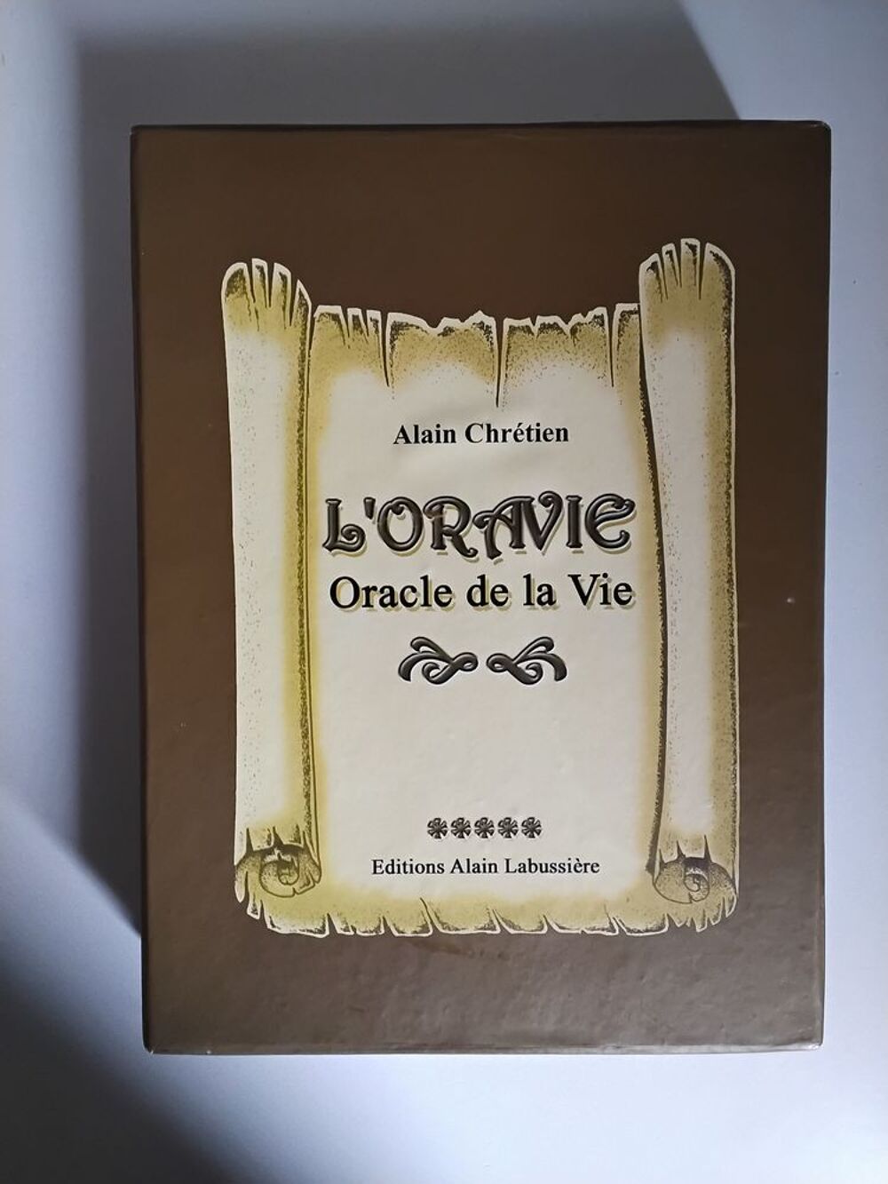 L ORAVIE ORACLE DE VIE Livres et BD