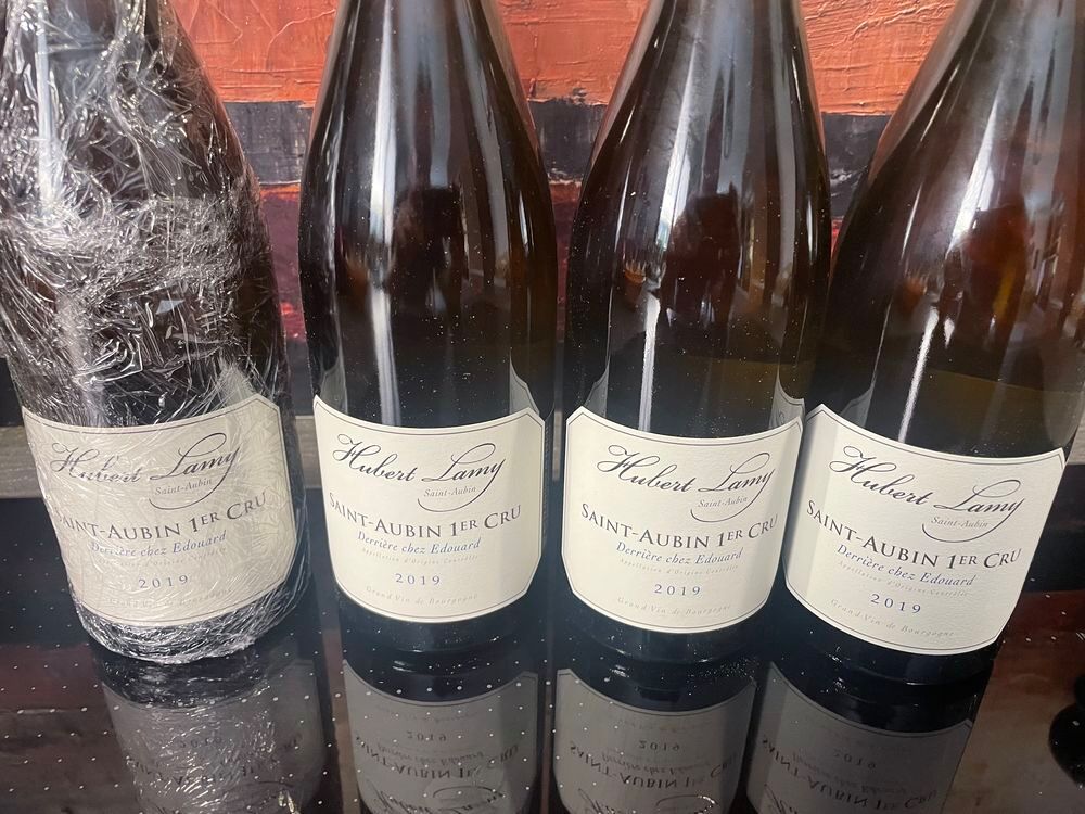 1 Bt SAINT-AUBIN 1&deg;cru 2019 Derri&egrave;re chez Edouard, H.LAMY Cuisine