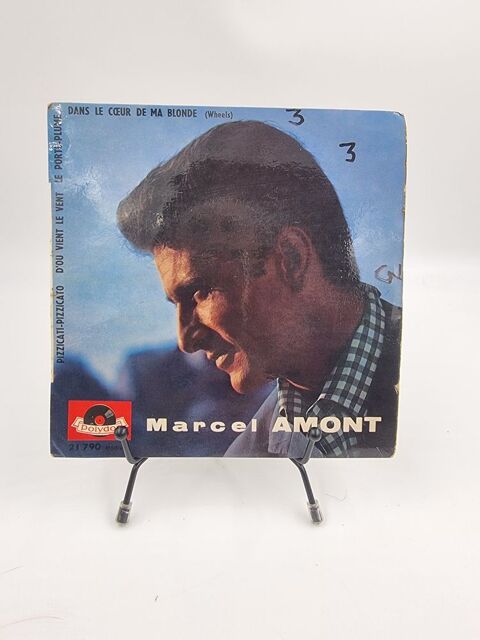 Vinyle 45 tours Marcel Amont : Dans le C?ur de ma Blonde (Wh 3 Vulbens (74)
