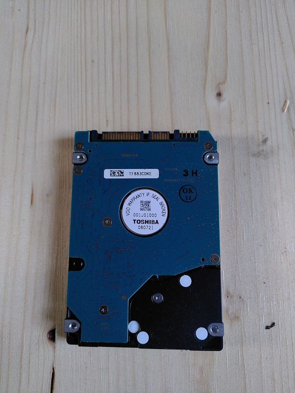 Disque dur Toshiba 80Go 2.5 SATA MK8051GSY Matériel informatique