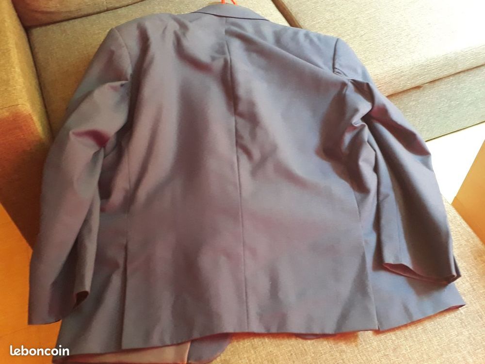 Veste de costume bleue Vêtements