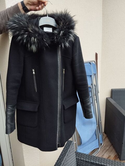 Manteau duffle-coat   Gabie   Zapa noir taille 38 50 Pulnoy (54)