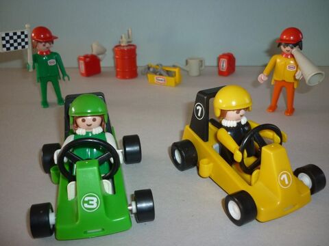 PLAYMOBIL : Course de KARTING (R�f�rence 3523-A ann�e 1979) 20 Loivre (51)