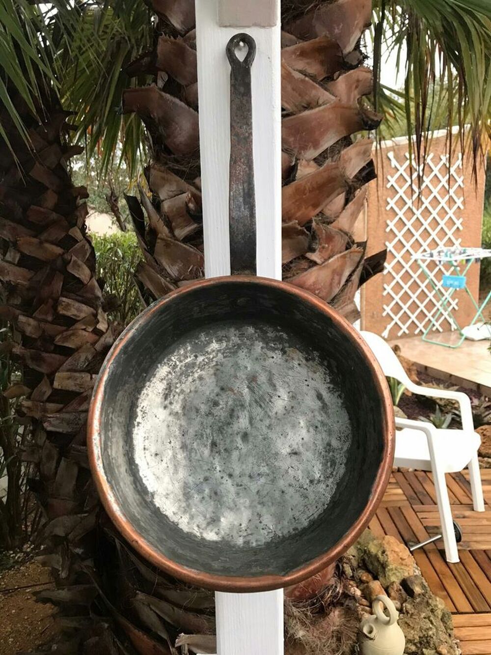 poele en cuivre Décoration