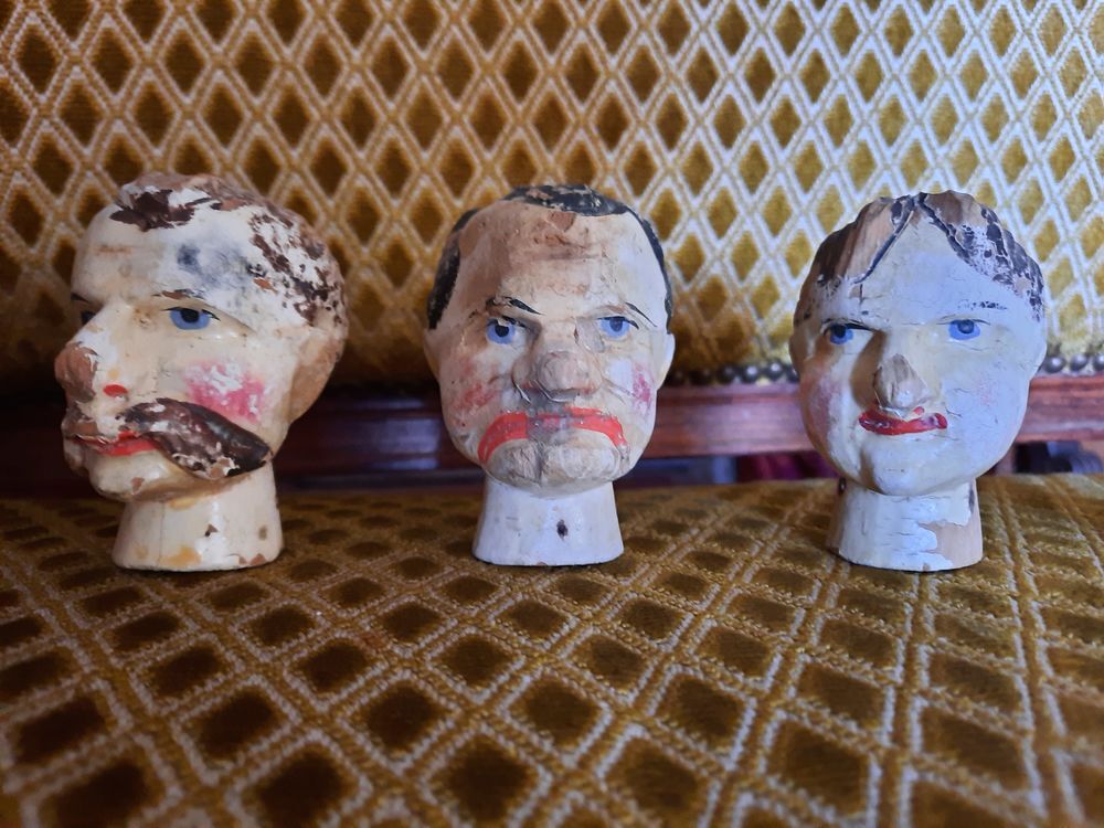 T&ecirc;tes de marionnettes. Jeux / jouets