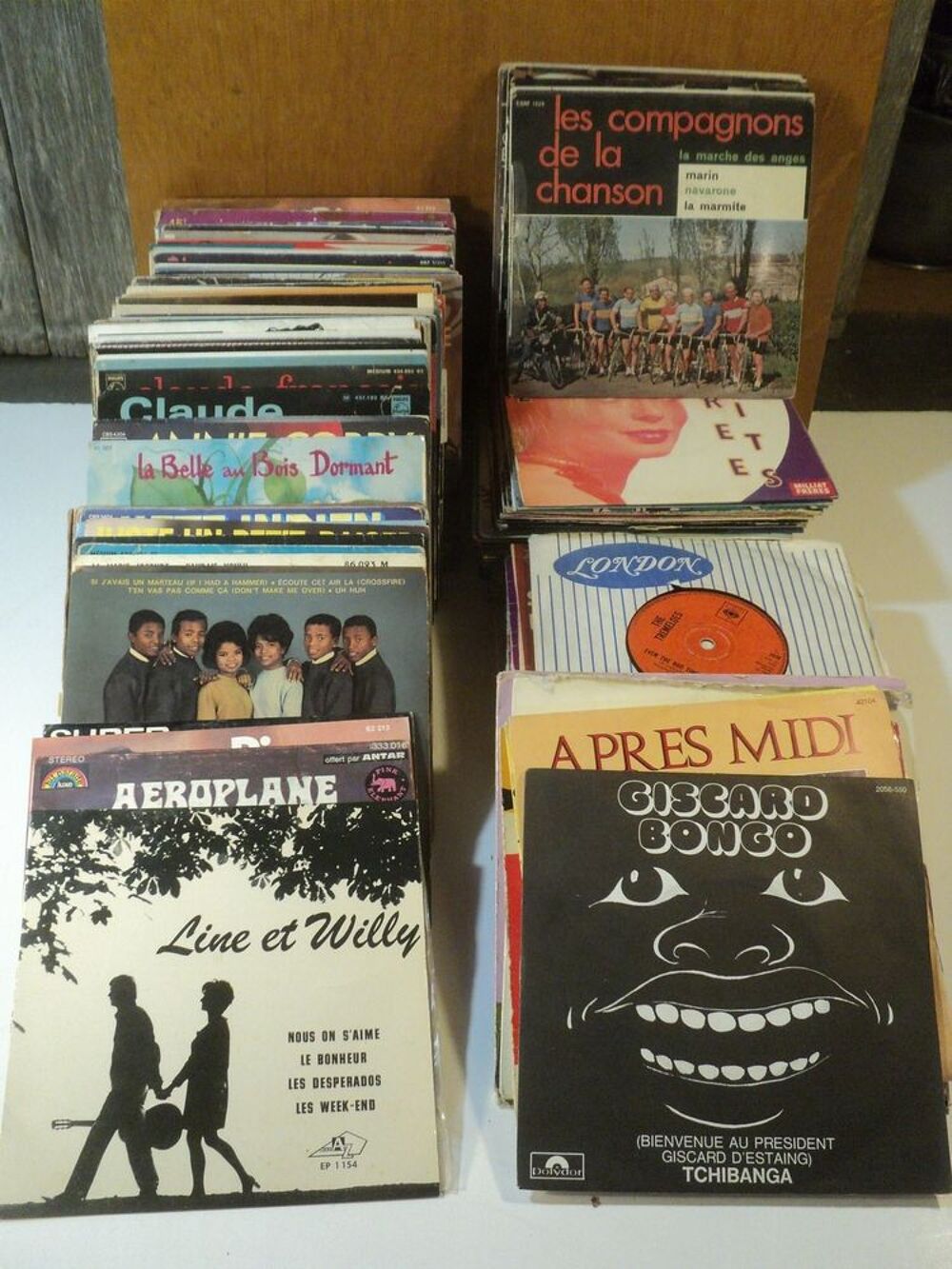 Disques Vinyles 45 Tours, Vari&eacute;t&eacute;s, Jazz, Rock, Pop, 1960/70 CD et vinyles