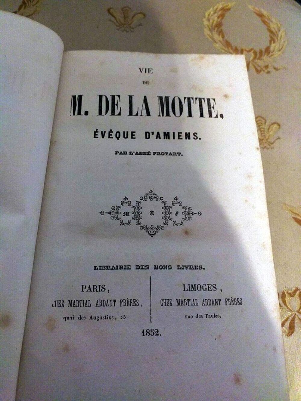 Ancien Livre 1852 Librairie Limoges Livres et BD