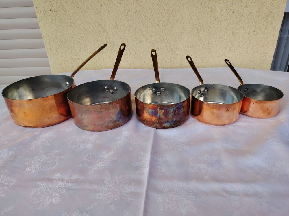 Casseroles en cuivre
Décoration