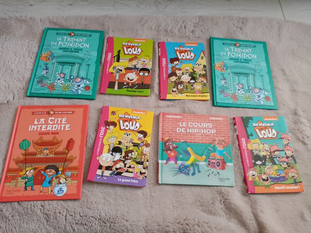 Lot livres enfant bienvenue chez les LOUD bienvenue Livres et BD