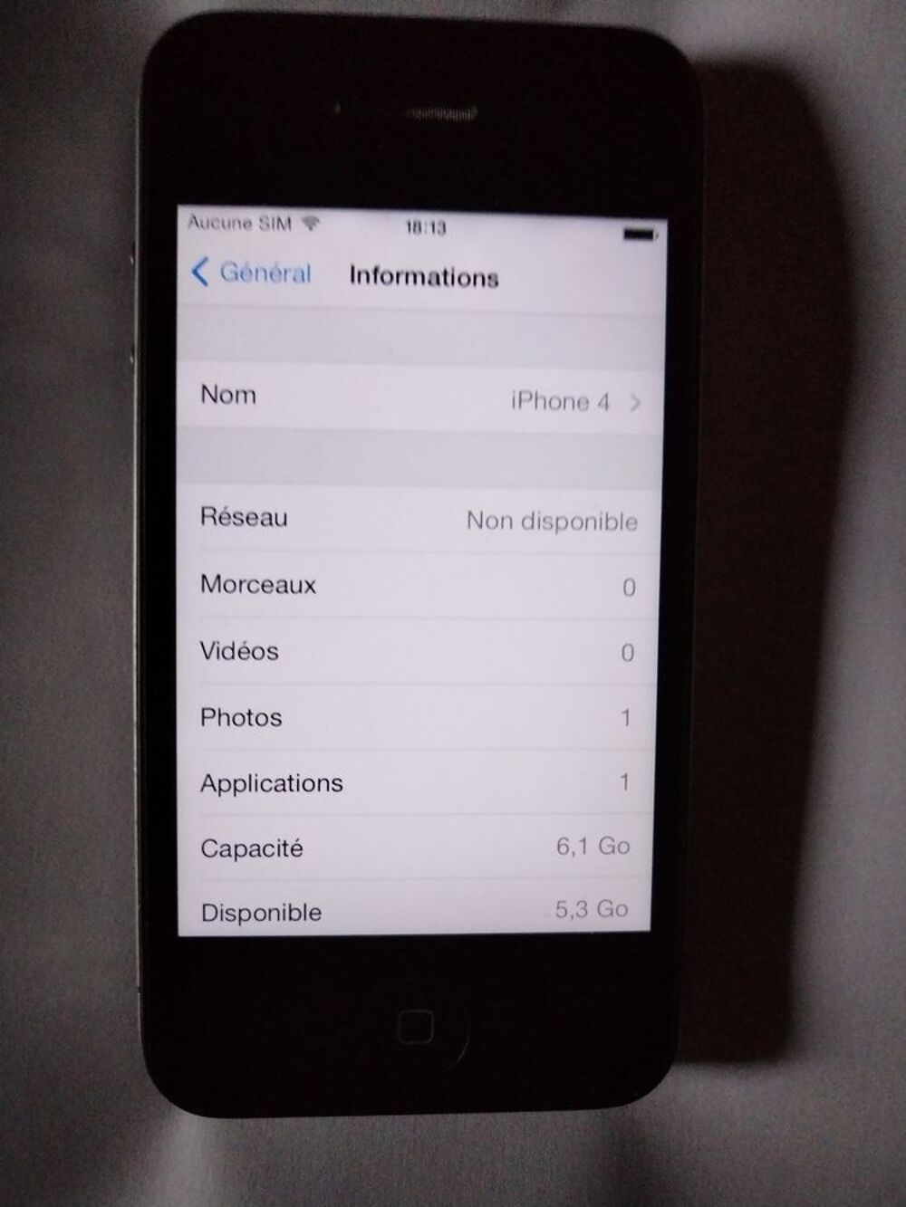 IPhone 4 Tlphones et tablettes