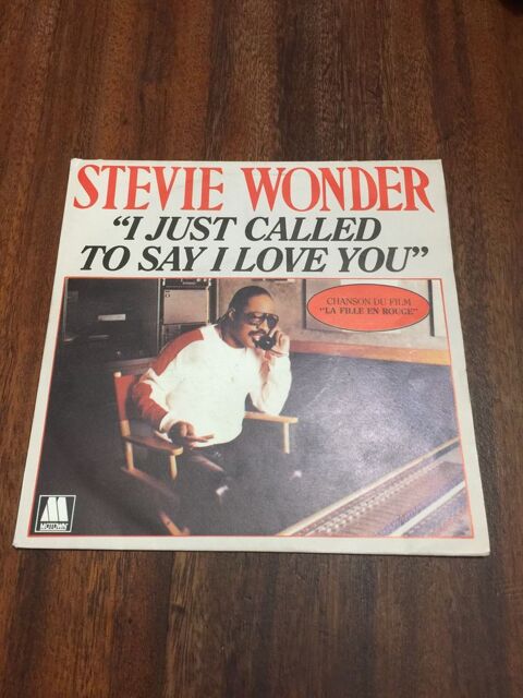 Vinyle 45 tours Stevie Wonder �� I just called to say i love you �� 3 Saleilles (66)