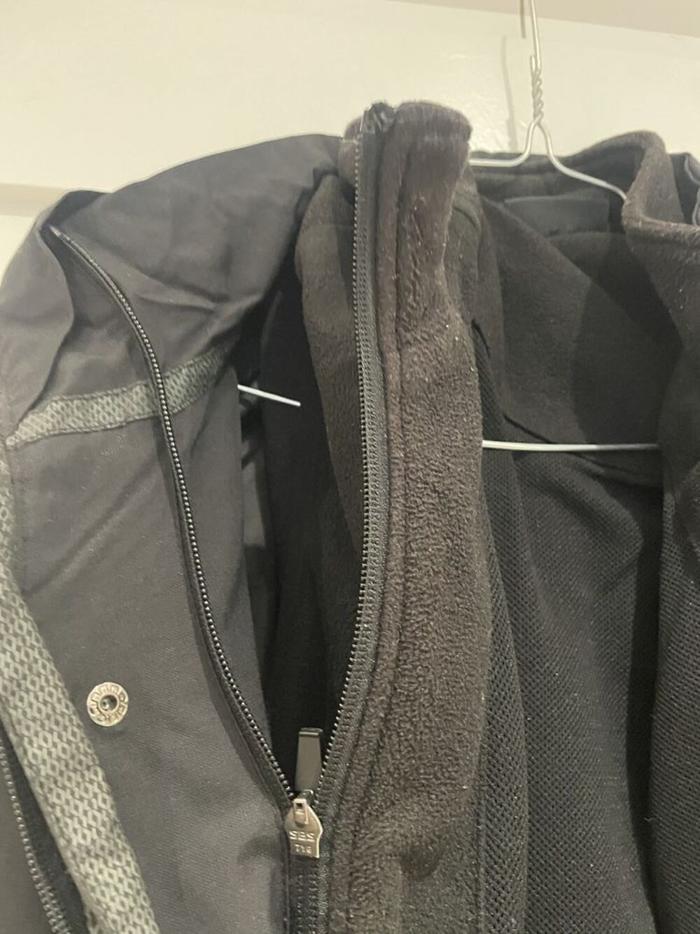 Blouson fourr&eacute; doublure amovible Taille XL id&eacute;al pour le ski Vêtements