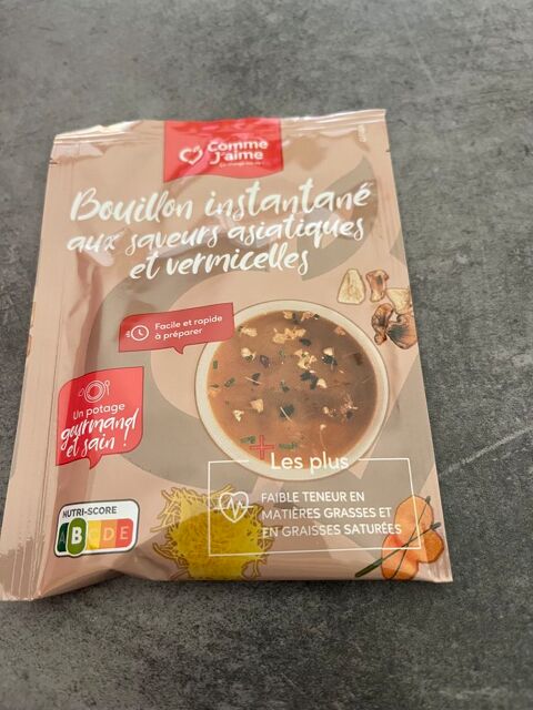 lot de 30 sachets de bouillon instantané aux saveurs asiatiq 20 La Roquebrussanne (83)