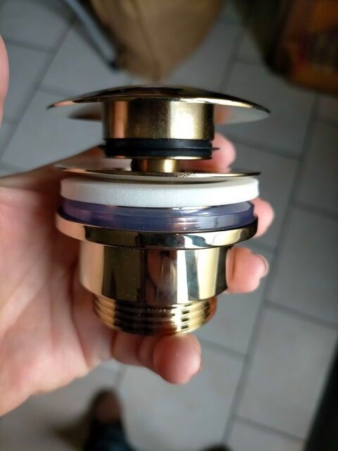 Bonde de lavabo dore 20 Chteaudun (28)