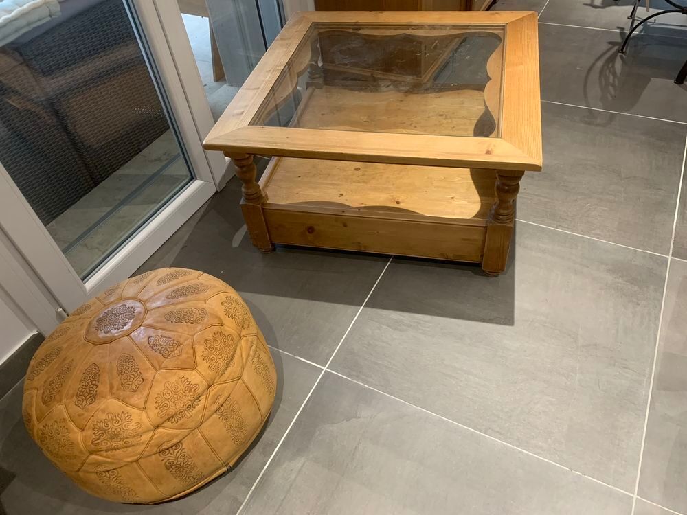 TABLE de SALON PIN MASSIF Meubles