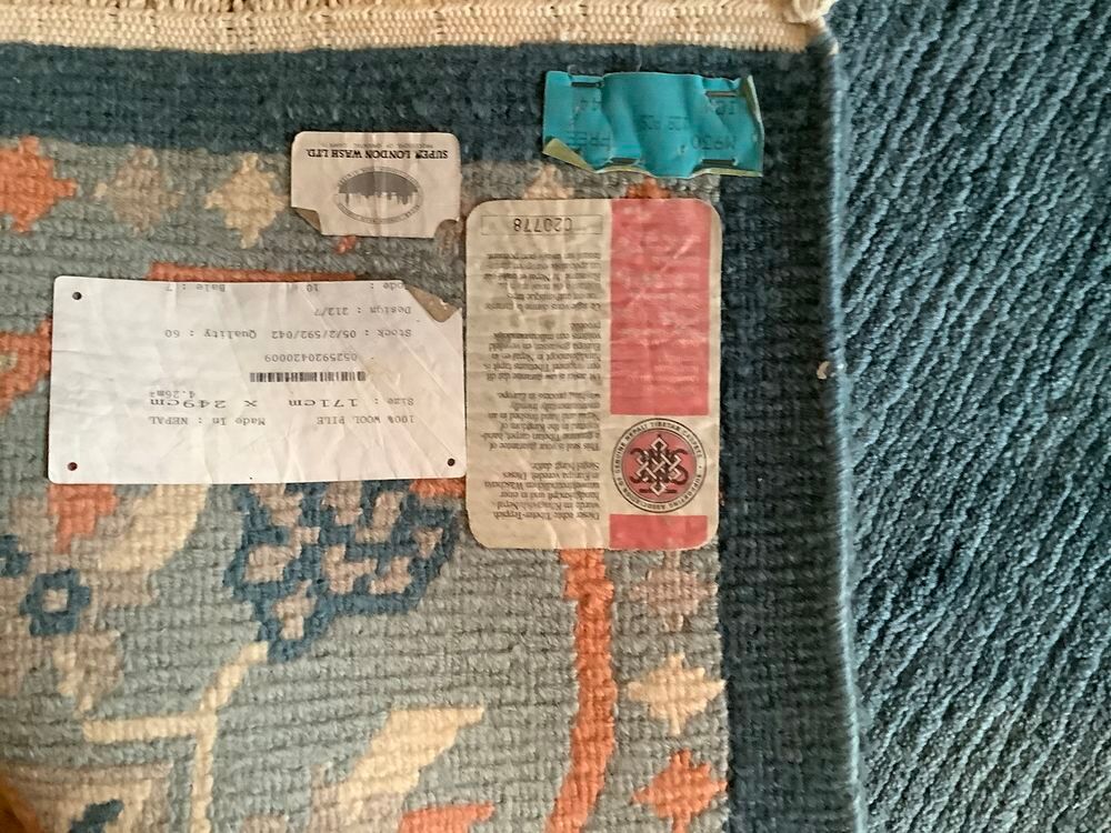 Tapis n&eacute;palais Décoration